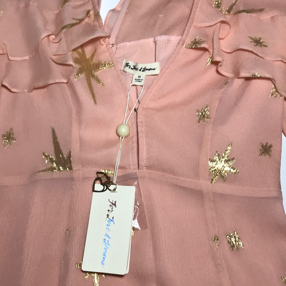 Last one! For Love and Lemons Gilded Star Dress - Picture 6 of 6